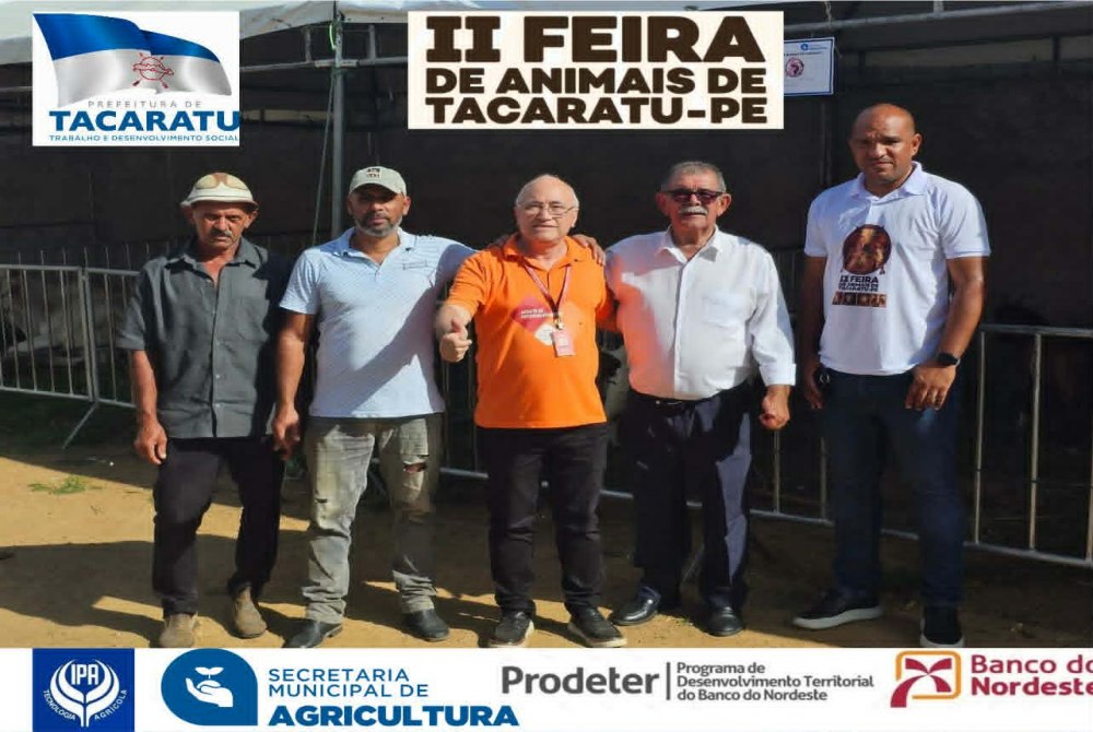 PRODETER-  Banco do Nordeste participa da 2� Feiras de Caprinos e Ovinos de Tacaratu- PE.