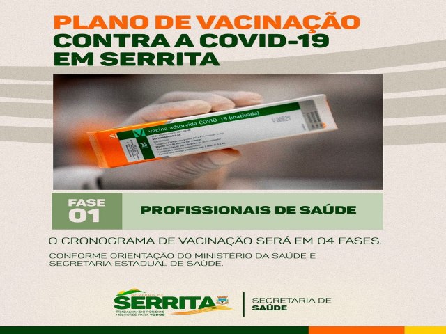 Vacina contra Covid-19 chega a Serrita e primeira fase de vacinao inicia nesta quarta-feira (20)