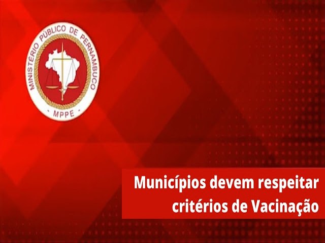 MPPE recomenda ao prefeito de Moreilndia seguir com vacinao de grupos prioritrios