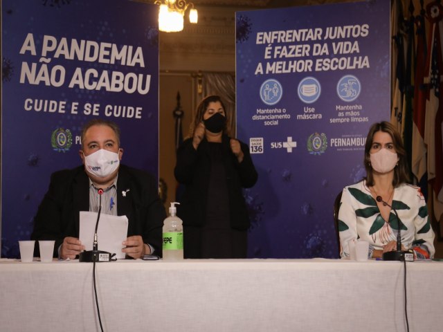 Governo de Pernambuco prorroga atuais medidas restritivas at o dia 23 de maio