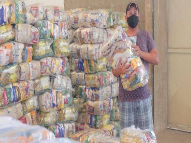 Petrobras inicia doao de cestas bsicas em Pernambuco para populao em vulnerabilidade por conta da pandemia