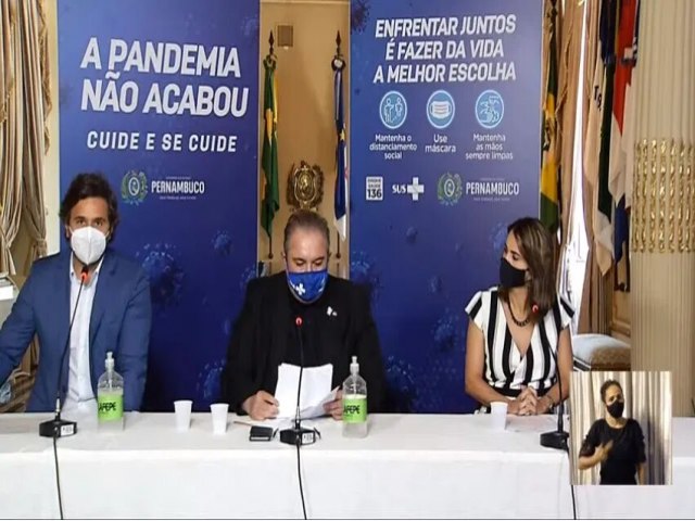 Governo de Pernambuco libera eventos sociais com capacidade mxima de at 50 pessoas