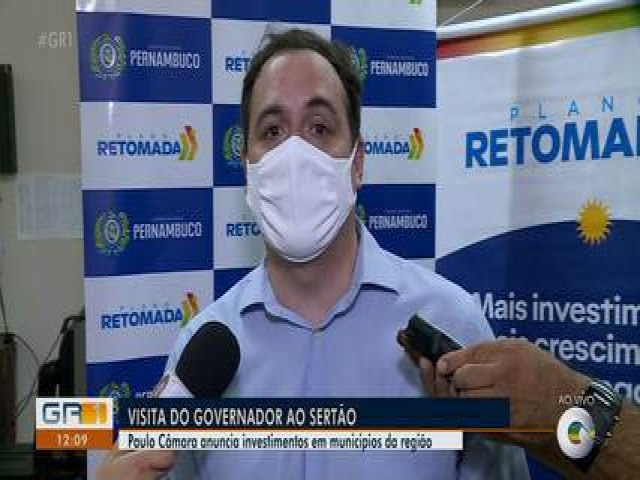 Dvidas de IPVA para motos do ano 2020 registradas em Pernambuco sero perdoadas, afirma Governador Paulo Cmara em visita a Petrolina (PE)