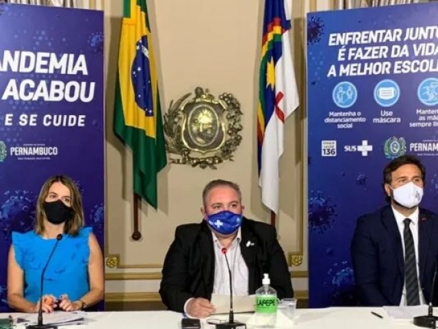 Governo de Pernambuco libera eventos para 2,5 mil pessoas e estende horrio at 1h