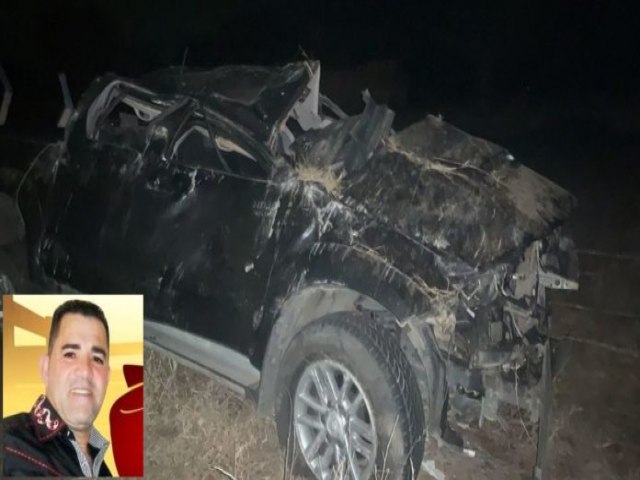 Ex-cantor da banda de forr Noda de Caju morre aps ser arremessado para fora de Hilux na BR-232