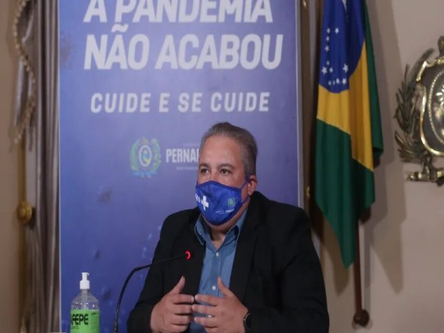 Pernambuco: Com baixos indicadores de Covid-19, secretrio prev liberao de mscara em locais pblicos a partir de dezembro