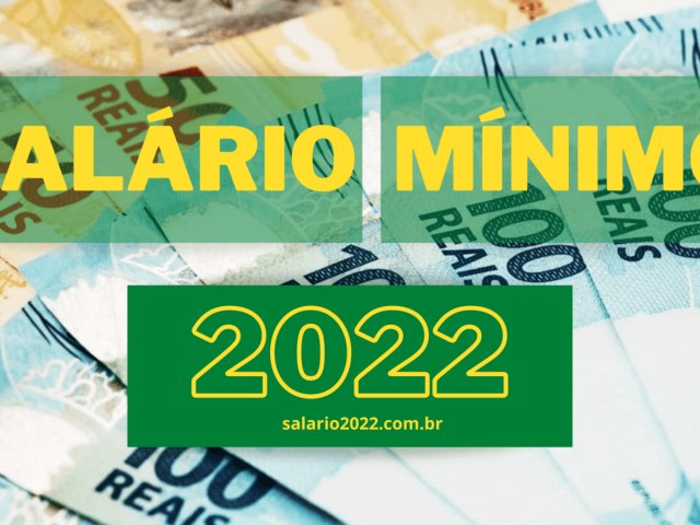 Governo publica MP com novo salrio mnimo de R$ 1.212 a partir de 2022