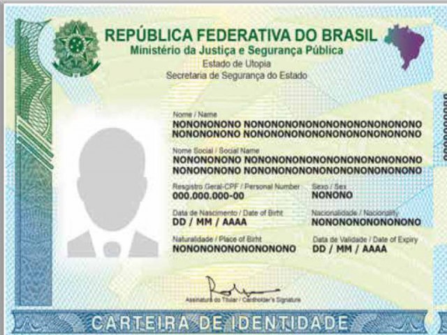Governo Federal lança nova Carteira de Identidade, com número único