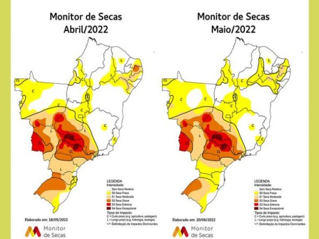 Chuvas deste ano abrandam seca em Pernambuco, diz Monitor