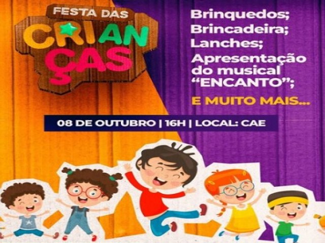Festa das Crianas de Serrita acontece nesse fim de semana no Centro de Atividades Econmicas