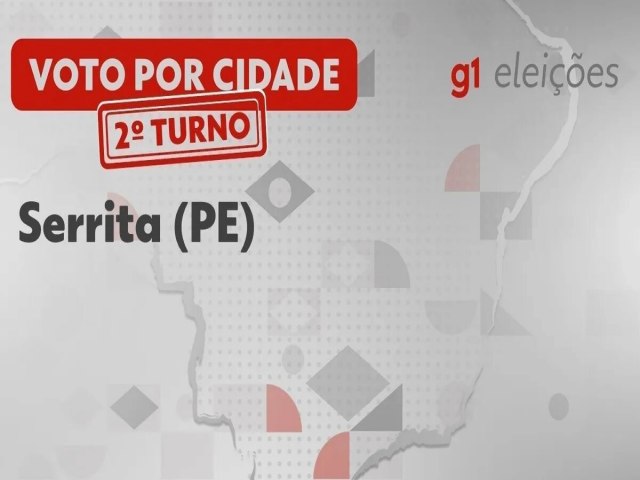 Eleies em Serrita (PE): Veja como foi a votao no 2 turno