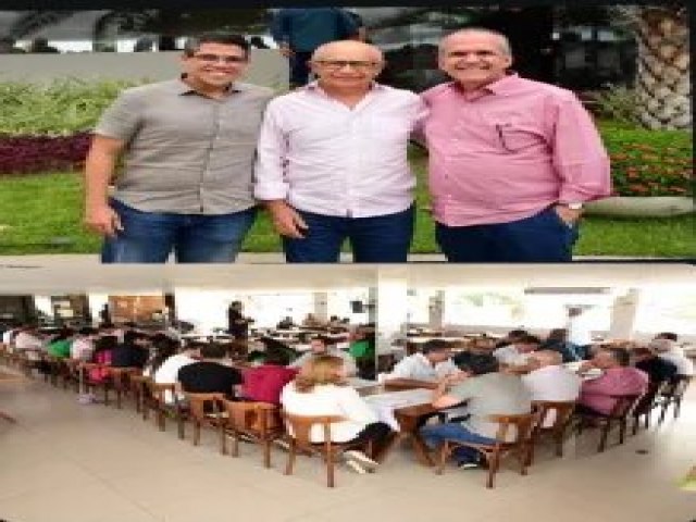 Dr. Marcones demonstra fora poltica em encontro com o senador Fernando Dueire e o deputado Jarbas Filho