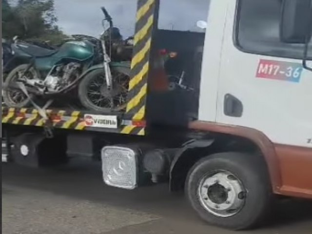 Operao da Polcia Militar apreende vrias motos em Parnamirim-PE