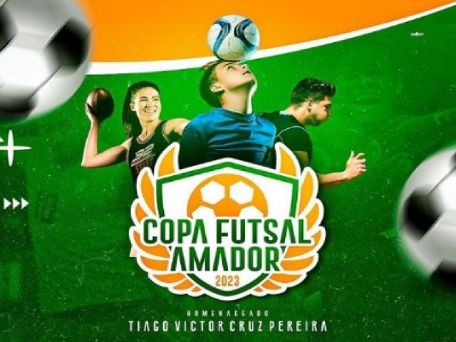 Copa de Futsal Amador vai ser realizada em Serrita a partir do dia 12 de agosto
