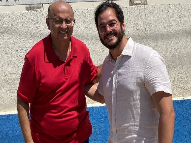 Prefeito de Parnamirim Nininho Carvalho agradece a visita do deputado Tulio Gadelha
