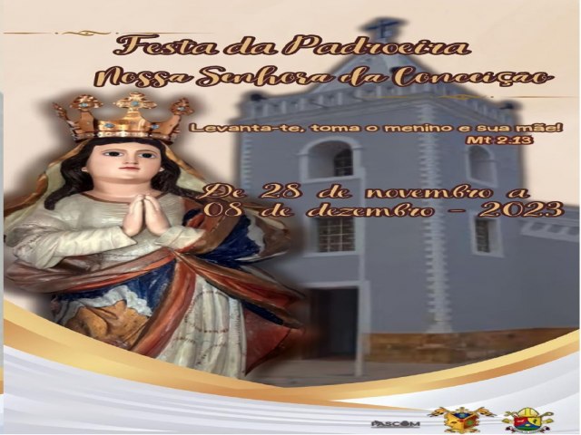 Festa de Nossa Senhora da Conceição, Serrita-PE. De 28/11 a 08/12 de 2023