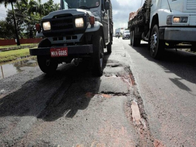 PESQUISA CNT RODOVIAS: Pernambuco tem duas das dez piores estradas do Brasil