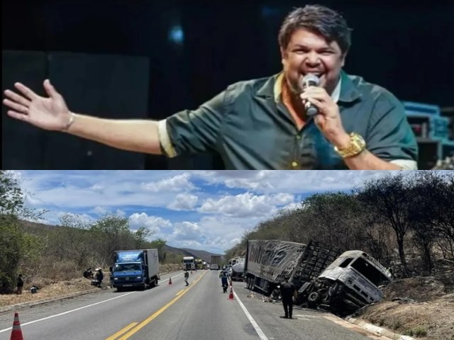 Cantor de forr morre em batida envolvendo carro e caminho no sudoeste da Bahia