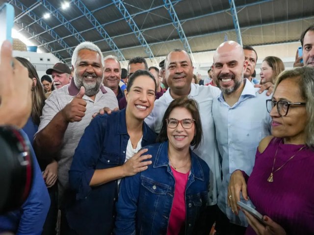 Verdejante: Ao lado de Romero Sales Filho, Wilson Pizza acompanha agenda da governadora Raquel Lyra no Serto do Paje