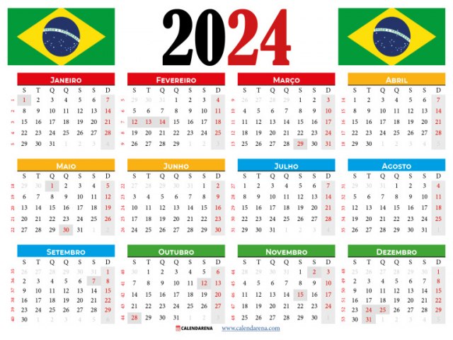 Governo divulga lista de feriados nacionais e pontos facultativos em 2024; veja todas as datas