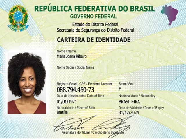 Trs milhes de brasileiros j tm a nova Carteira de Identidade Nacional