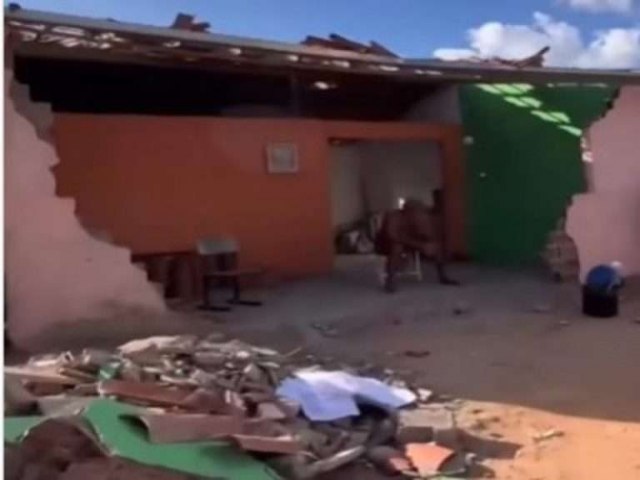 Ventos fortes que causaram estragos em Alagoas faz Pernambuco entrar em estado de observao