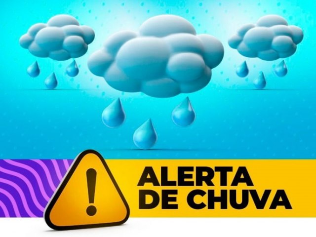 APAC emite alerta de chuvas para o serto na quarta-feira (28)