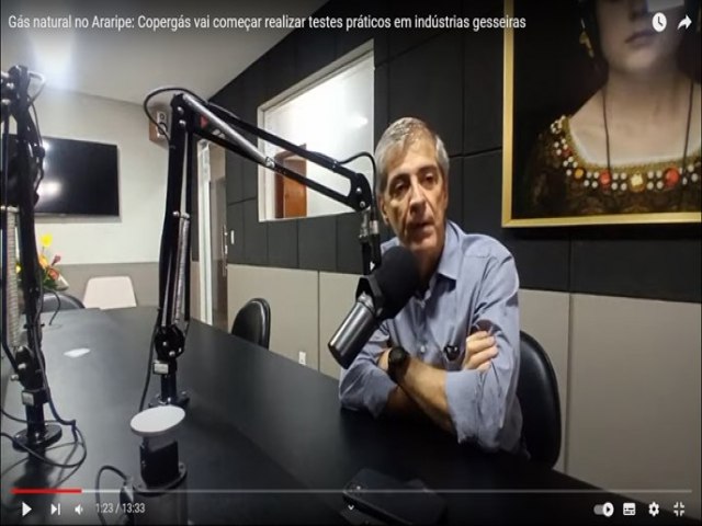 Gs natural no Araripe: Copergs vai comear realizar testes prticos em indstrias gesseiras da regio