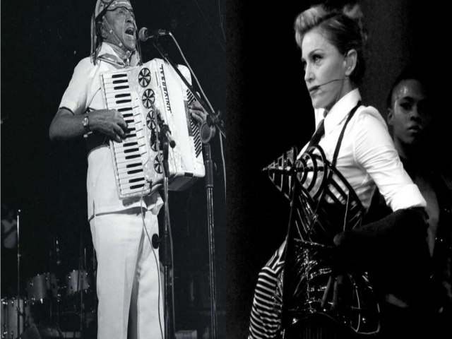 'Rei do baio' encontra a 'rainha do pop': Madonna publica vdeo escutando Luiz Gonzaga 
