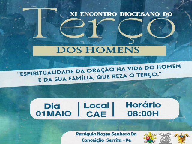 Serrita recebe XI Encontro diocesano dos Homens do Tero, nessa quarta-feira 1 de Maio