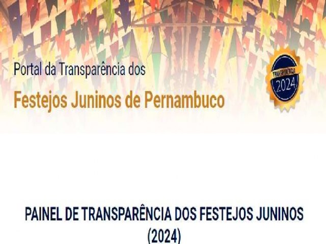 Painel que dar transparncia a gastos com shows juninos nos municpios ser apresentado pelo MPPE na segunda-feira