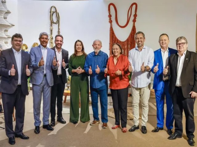 Raquel Lyra destaca reunio de governadores do Nordeste com Lula