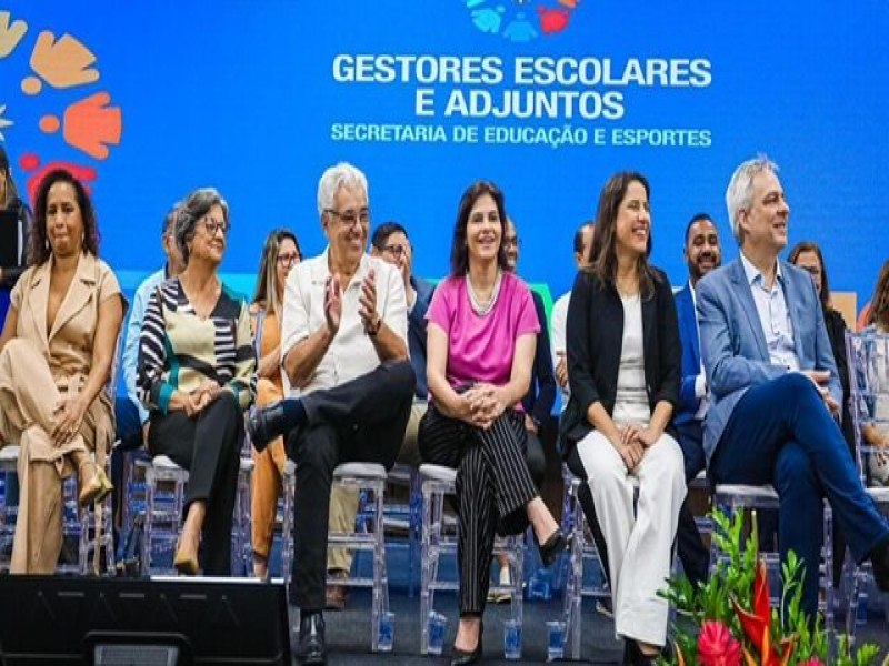 Juntos pela Educao: governadora Raquel Lyra comanda acolhida aos novos gestores da Rede Estadual de Ensino