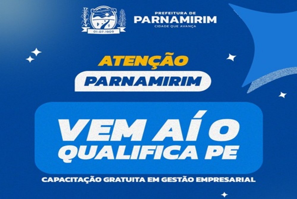 Parnamirim-PE recebe diversos cursos do Programa Qualifica PE Parnamirim-PE recebe diversos cursos do Programa Qualifica PE