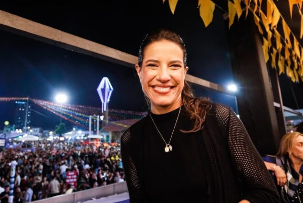 Raquel lyra destaca a for�a da maior festa junina do Brasil durante abertura do S�o Jo�o de Caruaru