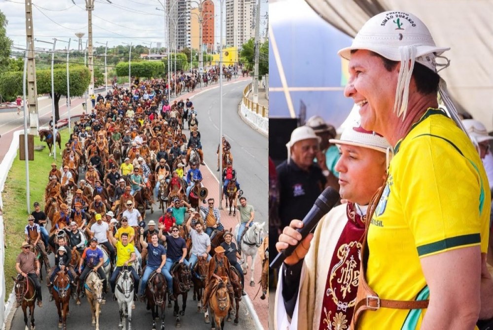 Na Missa do Vaqueiro, Prefeito Sim�o encerra ciclo junino de Petrolina com celebra��o de f� e gratid�o �s margens do S�o Francisco