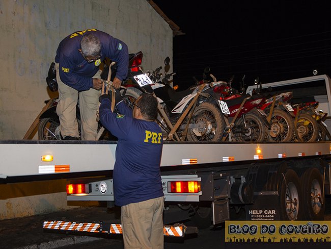 Três são presos e 12 motos apreendidas em operação no Norte do Piauí