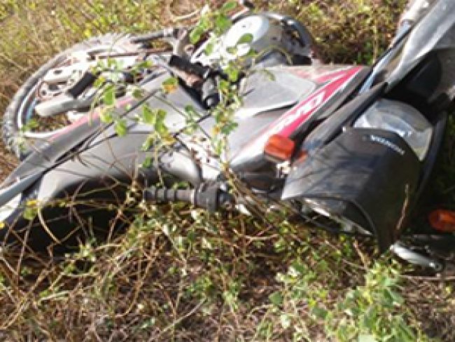 Jovem morre após acidente de motocicleta na PI-112, Norte do Piauí