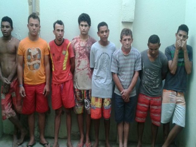 Oito pessoas são presas em operação contra roubo e furtos em Oeiras