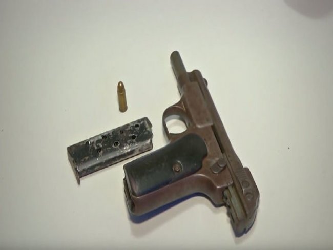 Pistola da 2ª Guerra Mundial é apreendida em Parnaíba
