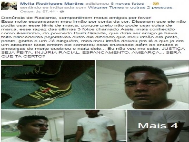 Em ato de racismo, jovem é violentado por usar tênis caro no Piauí