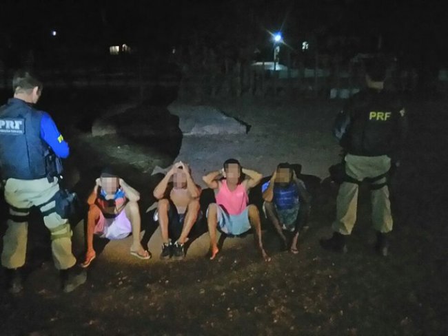 PRF recaptura detentos pouco tempo após fugirem de presídio no Piauí
