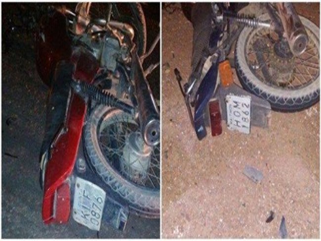 Colisão entre motocicletas deixa duas vítimas em Marcolândia
