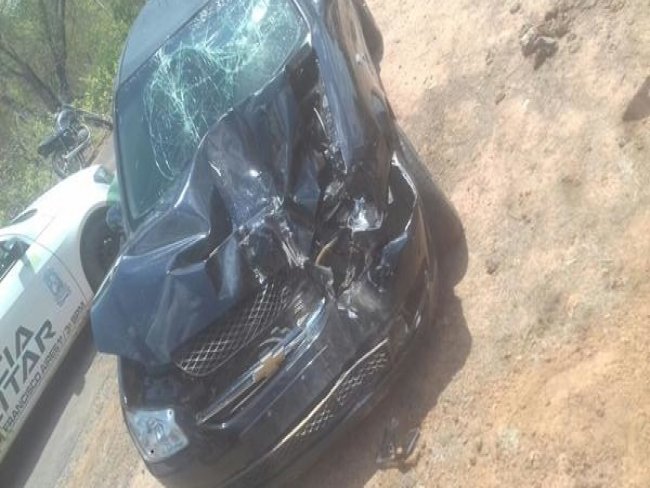 Colisão frontal entre veículo e moto mata 'músico' em rodovia do estado