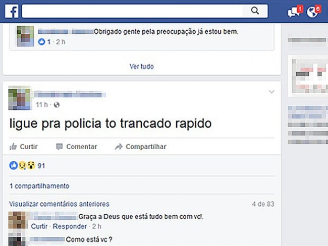 No PI, pai de santo é amarrado durante assalto e pede ajuda pelo Facebook