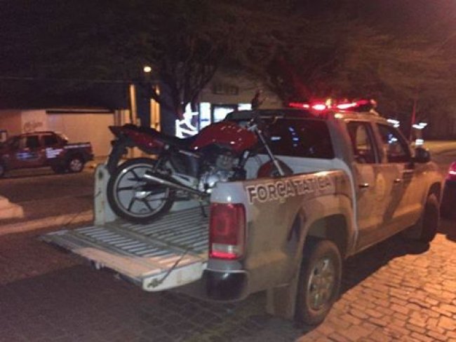 Polícia recupera motocicleta furtada em menos de 48 horas no Piauí
