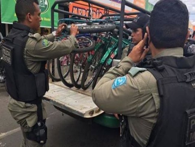 Polcia Militar prende trs suspeitos de furto no Interior do Piaui