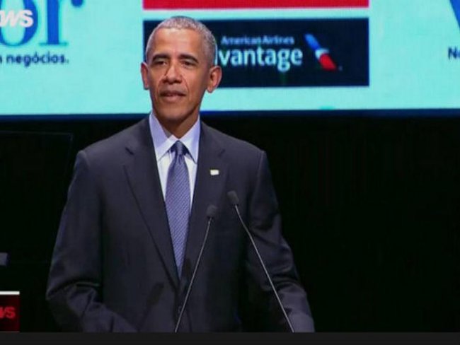 Obama participa de palestra em SP e critica xenofobia e populismo