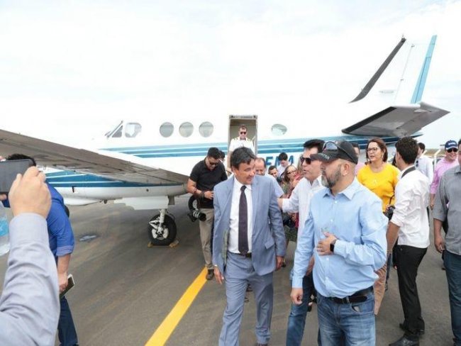 Wellington Dias inaugura aeroporto de São João do Piauí; fotos!