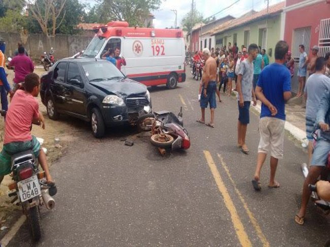 Motociclista morre durante colisão em Buriti dos Lopes